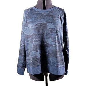 Style & Co Women's Camo Sweatshirt Sz XS